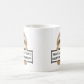 Ich kann nicht belästigen Funny Sloth Design Sweat Kaffeetasse (Mittel)