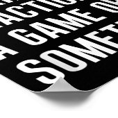 Ich kann nicht, dass mein Kind ein Spiel oder etwa Poster (Ecke)