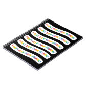 Ich kann nicht einmal direkt denken | Gay Pride Mo Notizblock (Linke Seite)