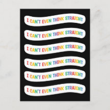 Ich kann nicht einmal direkt denken | Gay Pride Mo