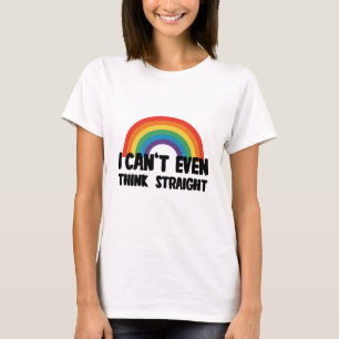 Ich kann nicht einmal geradeaus denken Lustiger sc T-Shirt