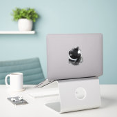 Ich kann nicht einmal jetzt aufkleber (Laptop auf Schreibtisch)