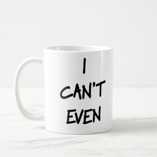 Ich kann nicht einmal Tasse (Links)