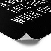 Ich kann nicht für das verantwortlich gemacht werd poster (Ecke)