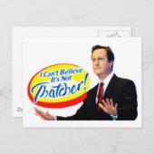 Ich kann nicht glauben, dass es nicht Thatcher ist Postkarte (Vorne/Hinten)