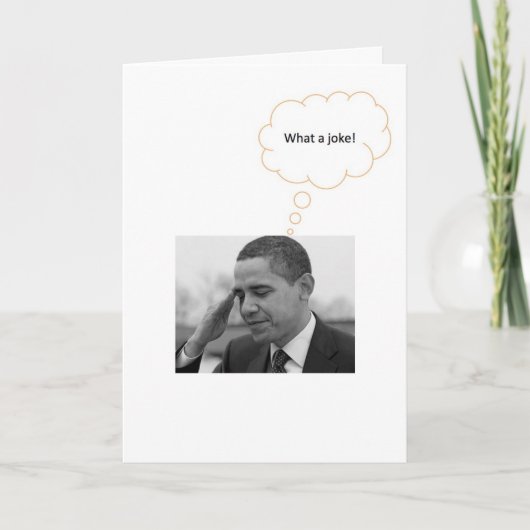 Ich kann nicht glauben, dass ich der Kommandant - Karte (Vorderseite)