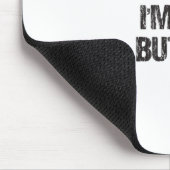 Ich kann nicht glauben, dass ich nicht stotter bin mousepad (Ecke)