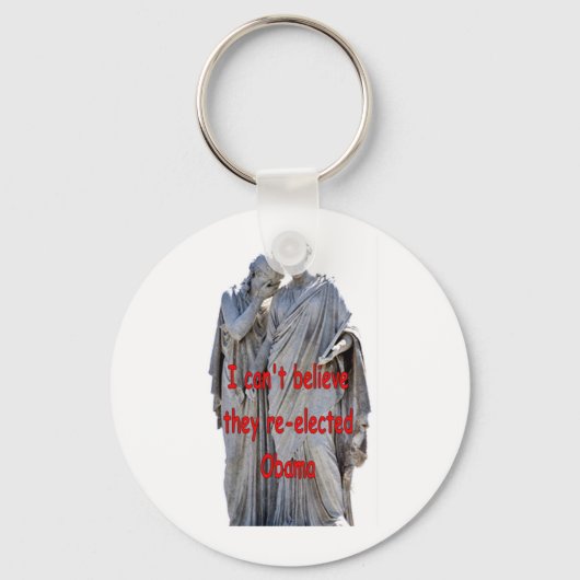 ICH KANN NICHT GLAUBEN, DASS SIE DAS OBAMA WIEDER  SCHLÜSSELANHÄNGER (Vorderseite)