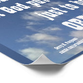 ICH KANN NICHT GLAUBEN, LOU HOLTZ POSTER (Ecke)