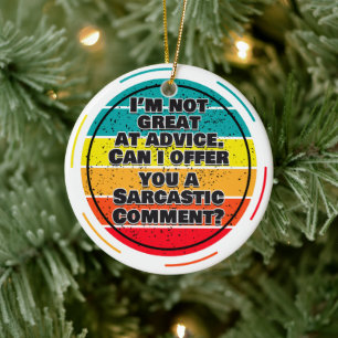 Ich kann nicht gut beraten. Kann ich Ihnen ein Kom Keramik Ornament