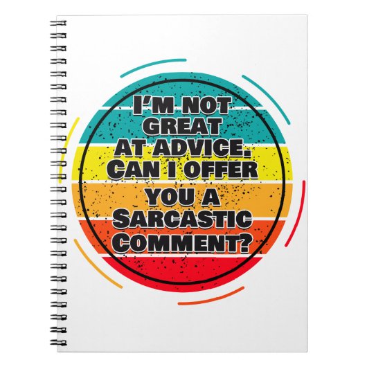 Ich kann nicht gut beraten. Kann ich Ihnen ein Kom Notizblock (Vorderseite)