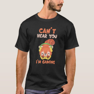 Ich kann nicht hören, dass ich für eine Bambusspec T-Shirt