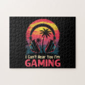 Ich kann nicht hören, dass ich Videospiele spiele  Puzzle (Horizontal)