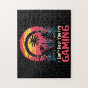 Ich kann nicht hören, dass ich Videospiele spiele  Puzzle