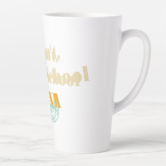 Ich kann nicht, ich bin in der Krna-Schule Milchtasse (Rechts)