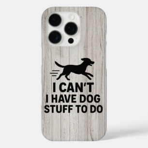 Ich kann nicht, ich habe Hundekram zu erledigen Lu iPhone 16 Pro Hülle