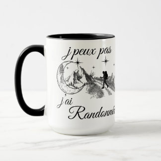 Ich kann nicht, ich habe Wanderung – Wanderer Land Tasse