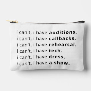 Ich kann nicht, ich habe.. zubehörtasche