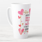 Ich kann nicht Ihr erstes Datum Kuss erste Liebe Milchtasse (Linke Ecke)