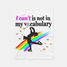 ICH KANN NICHT IN MEINER VOCABULÄREN SKATEN SEIN FLEECEDECKE