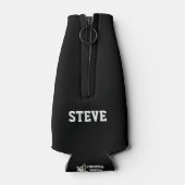 Ich kann nicht Leute, die ich fischen will, Zitat- Flaschenkühler (Rückseite)