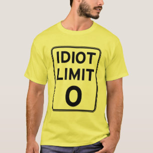 Ich kann nicht mehr Idioten beschäftigen T-Shirt