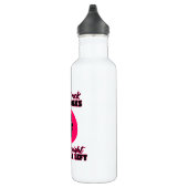 Ich kann nicht mit Leuten rocken Edelstahlflasche (Rechts)