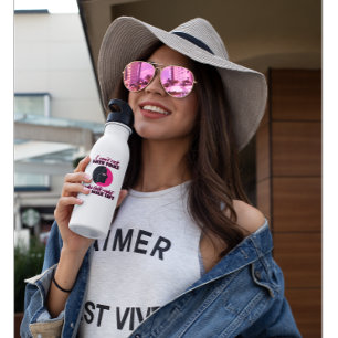 Ich kann nicht mit Leuten rocken Edelstahlflasche