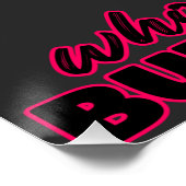 Ich kann nicht mit Leuten rocken Poster (Ecke)