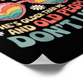 Ich kann nicht mit meinem Mann streiten, dass er ä Poster (Ecke)