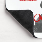 Ich kann nicht ohne Bücher leben Mousepad (Ecke)