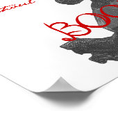 Ich kann nicht ohne Bücher leben Poster (Ecke)