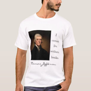 Ich kann nicht ohne Bücher leben T-Shirt