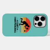 Ich kann nicht pickleball haben, Pickleball Lover Case-Mate iPhone Hülle (Rückseite (Horizontal))