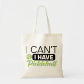 Ich kann nicht pickleball haben tragetasche (Vorne)