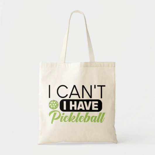 Ich kann nicht pickleball haben tragetasche (Vorne)