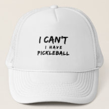Ich kann nicht Pickleball haben 