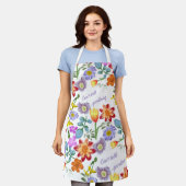 Ich kann nicht reden, Gartenarbeit Schürze (Getragen)