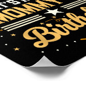 Ich kann nicht Ruhe Behalten. Es ist meine Geburts Poster (Ecke)