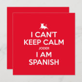 Ich kann nicht Ruhe Behalten haben (Vorne/Hinten)