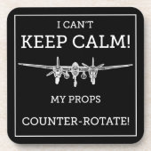 Ich kann nicht Ruhe Behalten haben! Meine Props wi Getränkeuntersetzer (Vorderseite)