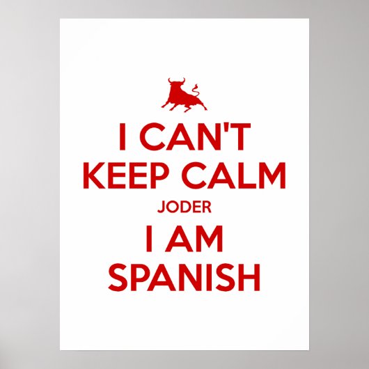 Ich kann nicht Ruhe Behalten haben Poster (Vorne)