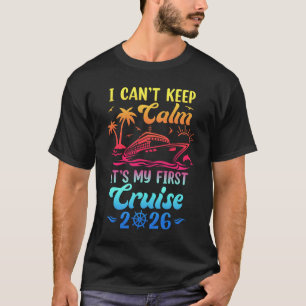 Ich kann nicht ruhig bleiben, es ist meine erste K T-Shirt