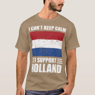 Ich kann nicht ruhig bleiben, ich unterstütze Holl T-Shirt