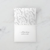 Ich kann nicht sagen, dass ich ohne dich mache, Br Karte (Innenseite)