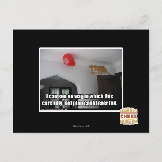 Ich kann nicht sehen, wie das versagt werden könnt postkarte (Vorderseite)