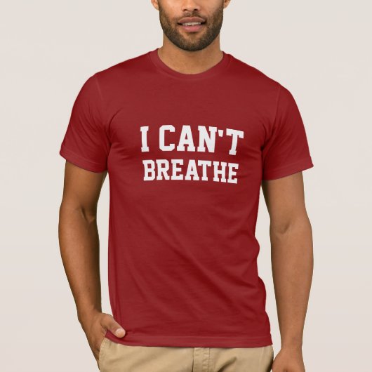 ICH KANN NICHT VERBRECHEN T-Shirt (Vorderseite)