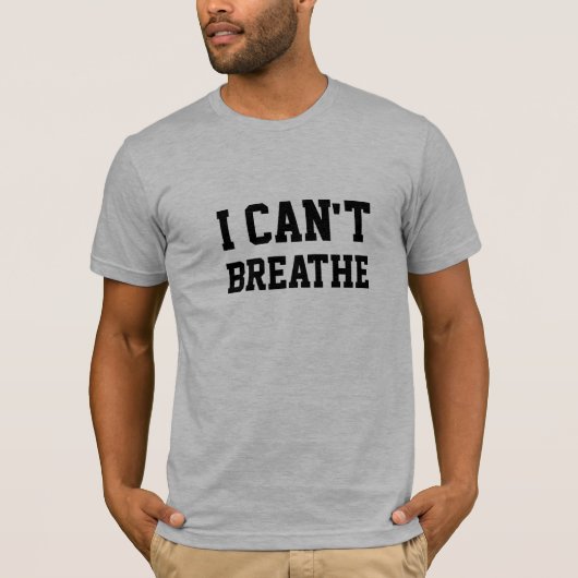 ICH KANN NICHT VERBRECHEN T-Shirt (Vorderseite)