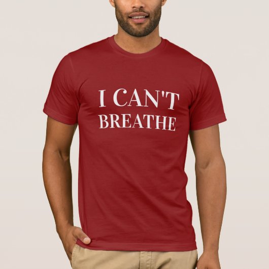 ICH KANN NICHT VERBRECHEN T-Shirt (Vorderseite)