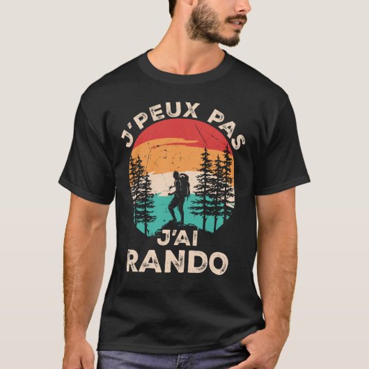 Ich kann nicht wandern T-Shirt (Vorderseite)